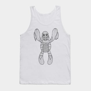 Sock lagoon monster Tank Top